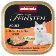 Консерва для кошек Animonda Vom Feinsten с курицей и лососем 100 г