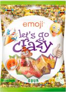 Конфеты жевательные emoji Let's go Crazy 175 г (кислинка) (4014600204948)