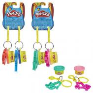 Набор для лепки Play-Doh Брелоки с двумя баночками и формочками E4996