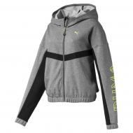 Джемпер Puma HIT Feel It Sweat Jacket 51832307 р. S серый