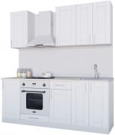 Кухня Квадро (ІК2) белый МДФ 2 м