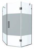 Душова кабіна VICTORIA 90*90 Скло гартоване 8 мм Інтімато; Комплект фурнітури