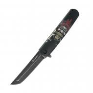 Нож складной Ganzo черный самурай G626-BS
