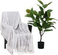 Плед Fontaine taupe 130x170 см тауп Naf Naf