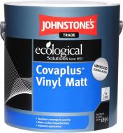 Фарба латексна водоемульсійна Johnstone's Covaplus Vinyl Matt мат білий 2,5 л
