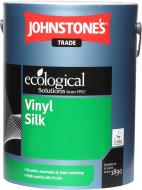 Краска виниловая водоэмульсионная Johnstone's Vinyl Silk полуглянец белый 1 л