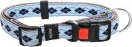 Ошейник Karlie Art Joy Plus голубой 2,5х45-65 см 04-69519
