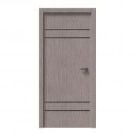 Дверное полотно IN WOOD ET-03 AL ПГ с молдингом и алюминиевой кромкой 800 мм астана марле