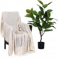 Плед Braille beige 130x170 см бежевый Naf Naf