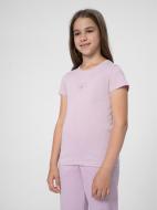 Футболка 4F 4FJSS23TTSHF384-52S р.128 рожевий