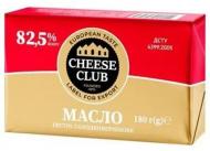 Масло Cheese Club экстра сладкосливочное 82.5 % 180 г