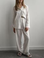 Комплект женский MISO штаны и рубашка р. M белый (13021) Комплект женский MISO штаны и рубашка р. M белый (13021)