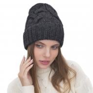 Шапка Malisa Silaya 16925 р.54-58 темно-серый