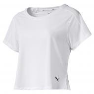 Футболка Puma Logo Graphic Tee 51833007 р.XS белый