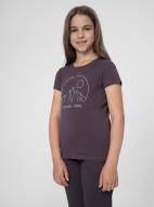 Футболка 4F 4FJSS23TTSHF387-50S р.146 фіолетовий