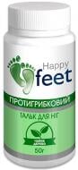 Тальк для ног HAPPY FEET Противогрибковый с чайным деревом 50 г
