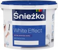 Фарба латексна водоемульсійна Sniezka White Effect мат білий 10 л 14 кг