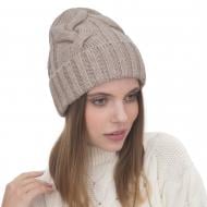 Шапка Malisa 16925 р.54-58 бежевий