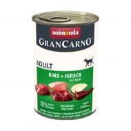 Консерва для всех пород Animonda GranCarno Adult Beef + Deer with Apple с говядиной олениной и яблоком 400 г