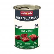 Консерва для всех пород Animonda GranCarno Adult Beef + Game с говядиной и дичью 400 г