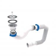 Сифон для душевого поддона TAU прямоточный с гибким отводом Ø 40/50 мм (9844820)