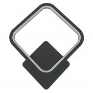 Бра Luminaria 21 Вт без цоколя черный QUADRO 21W S BLACK