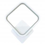 Бра Luminaria 21 Вт без цоколя белый QUADRO 21W S WHITE