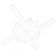 Люстра світлодіодна Luminaria 110 Вт LED-модуль біла HUGO 110W 4L WHITE