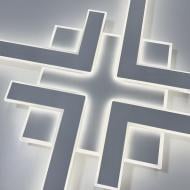 Люстра светодиодная Luminaria 110 Вт LED-модуль белая HUGO 110W 4L WHITE