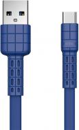 Кабель Type-C – USB 2.0 1 м синий (RC-116A-BLUE) Armor Series Type-C Data/Charge