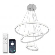 Люстра підвісна Luminaria 75 Вт LED-модуль біла JULIE CRYSTAL 75W 3R WHITE