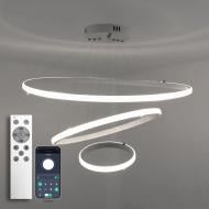 Люстра подвесная Luminaria 75 Вт LED-модуль белая JULIE CRYSTAL 75W 3R WHITE