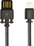 Кабель USB – Apple Lightning 1 м черный (RC-064I-BLACK) Dominator Fast Lightning Data/Charge