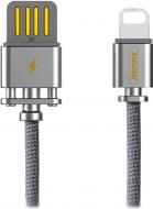 Кабель USB – Apple Lightning 1 м серый (RC-064I-SILVER) Dominator Fast Lightning Data/Charge