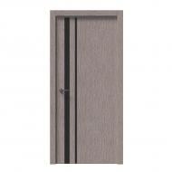 Дверне полотно IN WOOD ET-15 AL ПГ із молдингом і алюмінієвою кромкою 700 мм астана марле