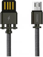 Кабель USB – microUSB 1 м черный (RC-064M-BLACK) Dominator Fast MicroUSB Data/Charge