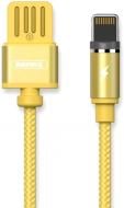 Кабель USB – Apple Lightning 1 м золотой (RC-095I-GOLD) Gravity series Magnetic Lightning Data/Charge
