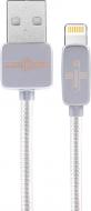 Кабель Lightning – USB 1 м серебряный (RC-098I-SILVER) Regor Data Cable