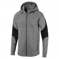 Джемпер Puma EVOSTRIPE FZ Hoody 58009703 р. S серый
