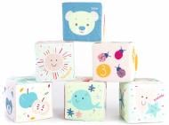 ВИТРИНА! Кубик-развивайка Bambinelli 9 см 6 шт. MC033