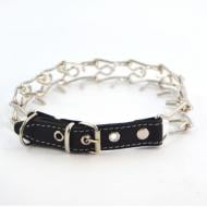 Ошейник-удавка Лорі никелированный НЖК №2 40-44 см