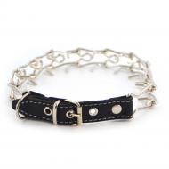 Ошейник-удавка Лорі никелированный НЖК №4 60-64 см