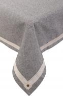 Скатерть Huge 109x109 см темно-серый Прованс