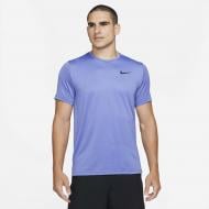 Футболка Nike M NP DF HPR DRY TOP SS CZ1181-457 р.XL сиренево-синий