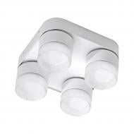ВИТРИНА! Светильник потолочный Hopfen STARK CL-4-CRISTAL SPT WH 4xGX53 белый
