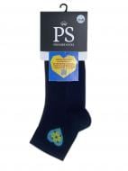 Шкарпетки чоловічі Premier Socks з блакитним серцем р.27-29 темно-синій