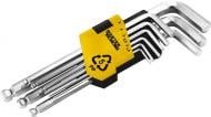 Набір ключів шестигранних MASTERTOOL 75-0957 Набір ключів шестигранних MASTERTOOL 75-0957