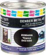 Фарба Denber Metal Hit кована черный мат 0,25 л