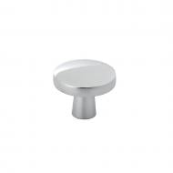 Мебельная ручка кнопка Kerron на одно отверстие мм K-2380 хром