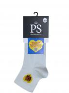 Шкарпетки чоловічі Premier Socks із жовтим серцем р.25-27 білий